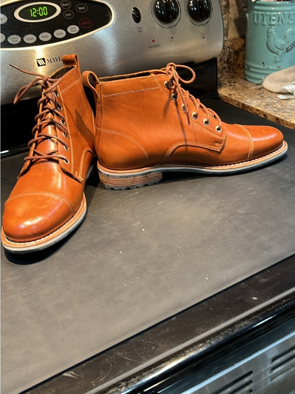 HELM Muller Teak boot, a versatile men's work boot